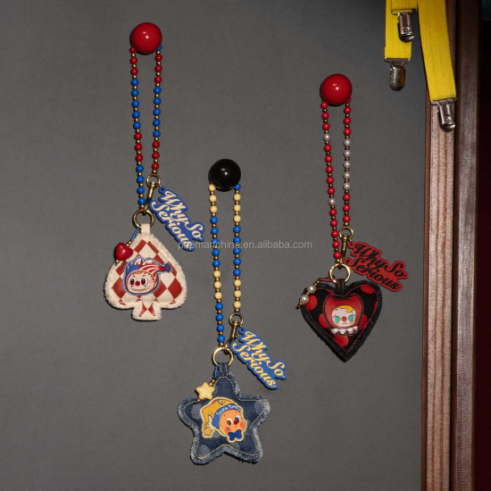 2025 New WHY so SERIOUS SERIES Pendant Chain Blind Box Halloween Gifts Keychain Christmas Gift La Bubu Monstre