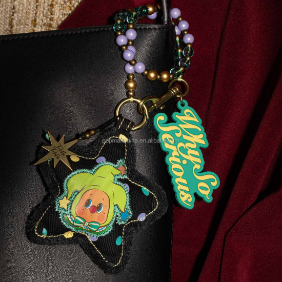 2025 New WHY so SERIOUS SERIES Pendant Chain Blind Box Halloween Gifts Keychain Christmas Gift La Bubu Monstre