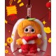 Babythree Festive New Year's Plush Doll Keychain Blind Box Cute Mystery Gift for Gifting