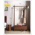 Integrated Bedroom Floor Area Drawer Cabinet Storage Rack Entrance Storage Rack Hanging Clothes and Hats Rack