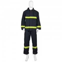 3C Spring Fall Aramid Flame Retardant PTFE Waterproof Firefighter Suit Safety Clothes Forest Emergency Rescue Firefighter Suit