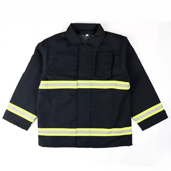 3C Spring Fall Aramid Flame Retardant PTFE Waterproof Firefighter Suit Safety Clothes Forest Emergency Rescue Firefighter Suit