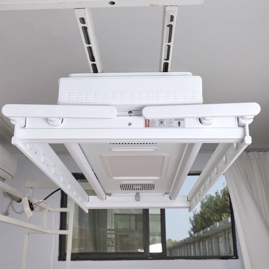 Balcony Clothes Rack Ceiling-Mounted Multifunctional Lifting Clothes Rack