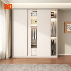 JYN Cupboard Wardrobe Made Wardrobe Bedroom Furniture Clothes Closet Set Bedroom Furniture with Sliding Doors