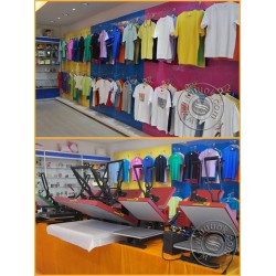 4 in 1 Combo Sublimation Pen Heat Press Machine T Shirt Heat Transfer Machine for Mug/Hat/Shoe/Phone Case/Pen/football/Keychain