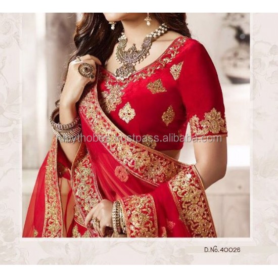 Elegant Ladies Indian Ethnic Cotton Lehenga Choli Long Fashion Suit for Wedding and Party Latest Designs for Adults