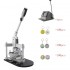 Sales Packaging 44mm Badge Machine +Cutter +Metal Pin Button +Keychain +Mirror Keychain