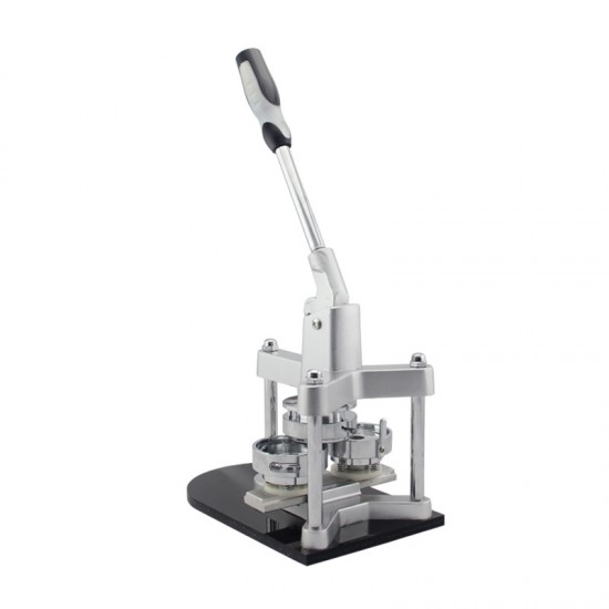 Sales Packaging 44mm Badge Machine +Cutter +Metal Pin Button +Keychain +Mirror Keychain