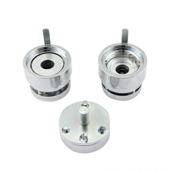 Sales Packaging 44mm Badge Machine +Cutter +Metal Pin Button +Keychain +Mirror Keychain