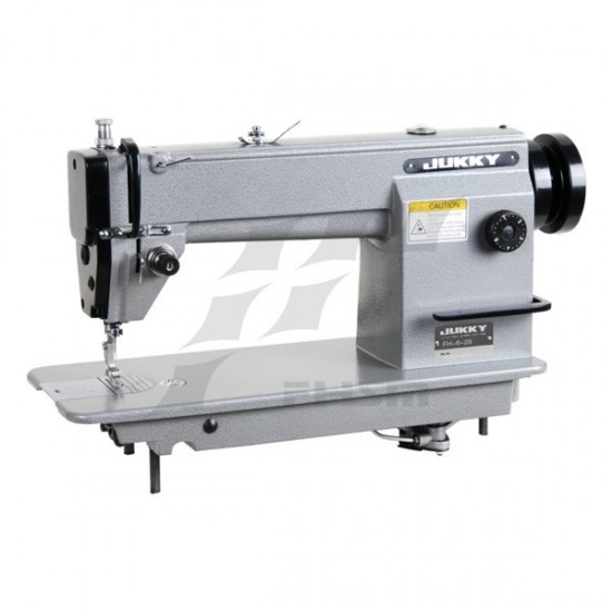 High-Speed 6-28 Single Needle Industrial Sewing Machine Flat-Bed Configuration Sewing Machines for Clothing with Table Stand