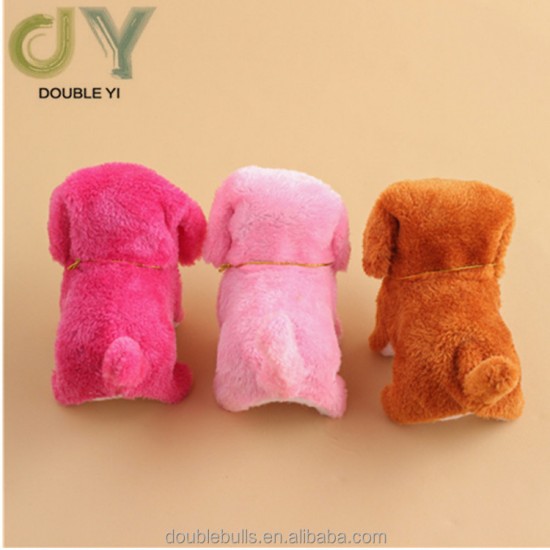 Plush Walking Barking Electronic Dog, Electric Walking Dog Toy for Kids