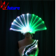LED Fan Shape Head Wear for LED Dance Dress, LED Fan Head Wear for Show