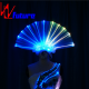 LED Fan Shape Head Wear for LED Dance Dress, LED Fan Head Wear for Show