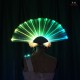 LED Fan Shape Head Wear for LED Dance Dress, LED Fan Head Wear for Show