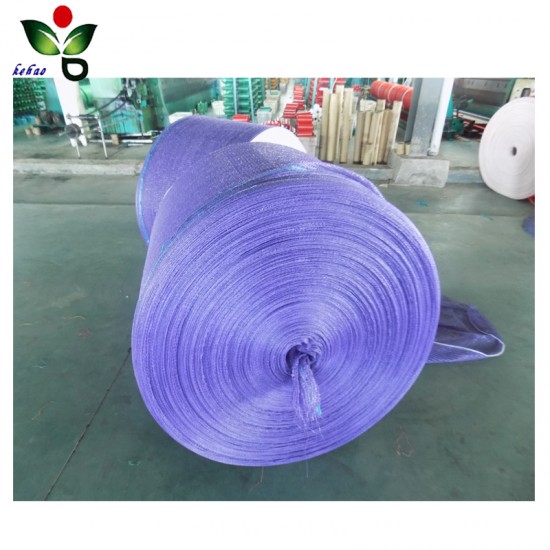 Wholesale Pe Plastic Raschel Drawstring Mesh Bag in Roll Onion Garlic Design with Hot Stamping for Seafood Use
