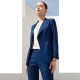 High-end Latest Design Women's Collar Slim Blouse Casual Pants Suit Office Suits Formal Clothes