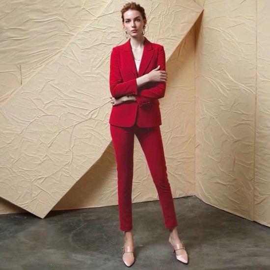 Women Gender Business Product Type Formal Clothes for Office Tailor Made Fahion Women Skirt Suit Lady Formal Suit