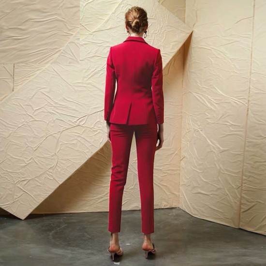 Women Gender Business Product Type Formal Clothes for Office Tailor Made Fahion Women Skirt Suit Lady Formal Suit