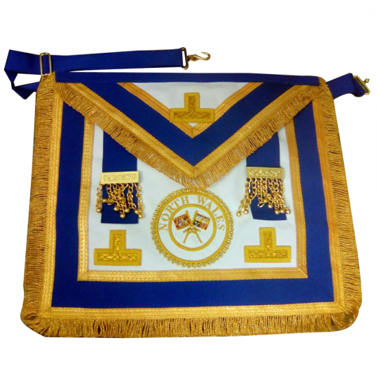 Regalia Lodge Masonic Scottish Rite Apron AASR Master Mason Superior Quality Columns Moon and Sun Cheap price