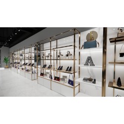Shoe Store Wall Display Shelf Shoe Rack Stand Designs Wood Showcase Glass Shoe Display Case