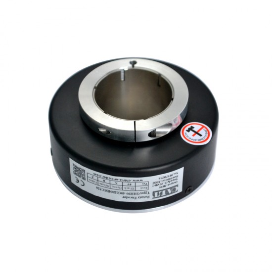 Hollow Shaft Rotary Encoder Outer Dia 90mm Shaft 42mm Push Pull Output Replacement for RI76TD 5000ED4N42KF Encoder
