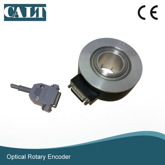 Hollow Shaft Rotary Encoder Outer Dia 90mm Shaft 42mm Push Pull Output Replacement for RI76TD 5000ED4N42KF Encoder