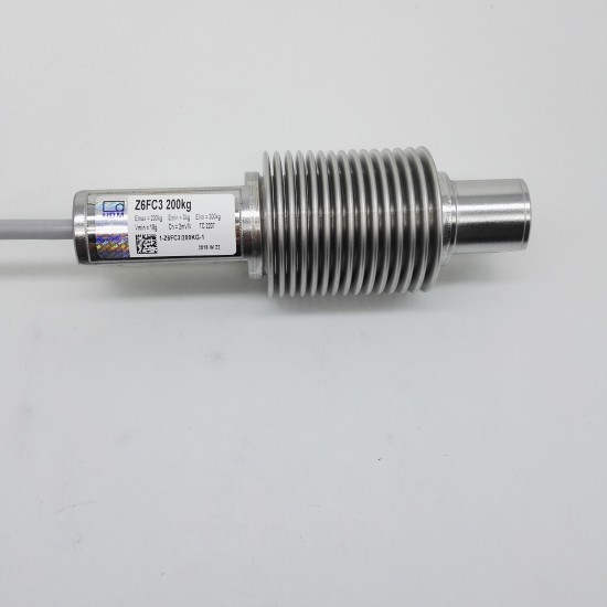 Germany 50kg 100kg 200kg 500kg Load Cells-Bellow Z6FC3 Belt Scale Metal Force Sensors High Capacity Weight Sensors"