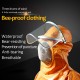 Beekeeping Equipment Protective Safety Garment Aeration-cooling Anti-Bee Coverall with Triple Fan
