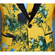 New Custom Men's Suit Vest Three-piece Ensemble Yellow Print Tuxedo