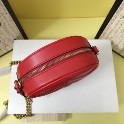 Genuine Leather High Quality Lady Crossbody Sling Women Handbags Round Bags