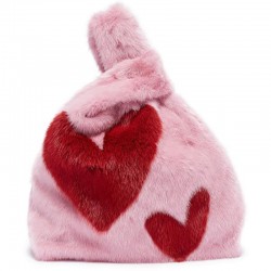 Fashion Fur Bags Fur Style Lady Handbag Girls Mink Fur Tote Bag