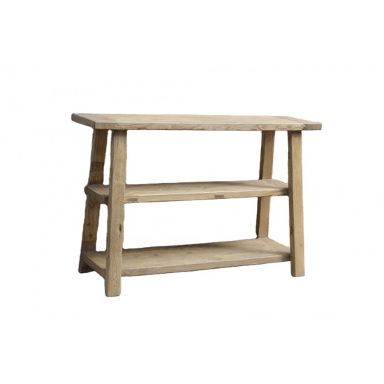 Reclaimed Antique Recycle Solid Wood Shelf Shoes Shelf