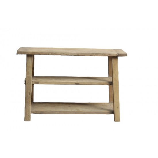 Reclaimed Antique Recycle Solid Wood Shelf Shoes Shelf