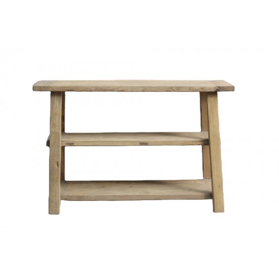 Reclaimed Antique Recycle Solid Wood Shelf Shoes Shelf