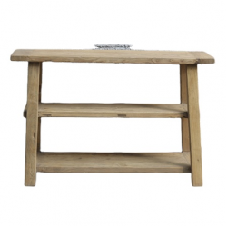 Reclaimed Antique Recycle Solid Wood Shelf Shoes Shelf