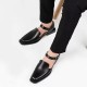 New Black Men's Summer Sandals Pu Leather Buckle Strap Dress Shoes for Men with Business Formal Shoes Men New Black Men's Summer Sandals Pu Leather Buckle Strap Dress Shoes for Men with Business Formal Shoes Men