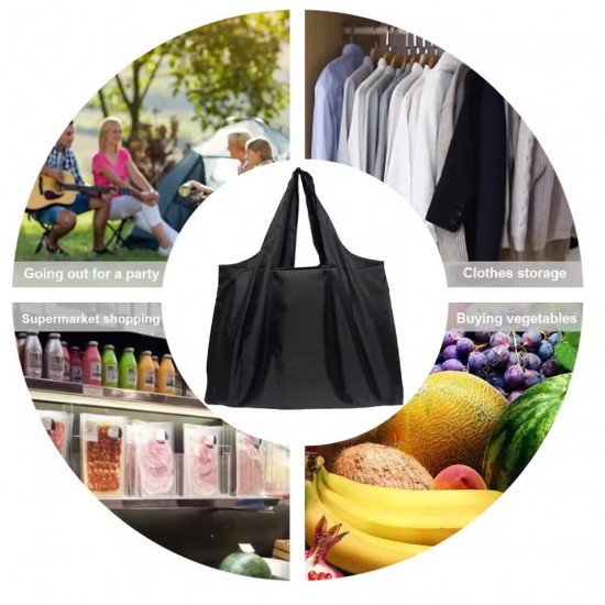 Shopping Bag Tote Bag Foldle Grocery Organizer Reusable Handbags Shoulder Bags Convenient Large-Capacity Large Tote For Fashion Shopping Bag Tote Bag Foldle Grocery Organizer Reusable Handbags Shoulder Bags Convenient Large-Capacity Large Tote For Fashion